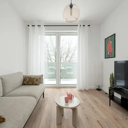 Beige In With Parking And Balcony By Renters Apartment