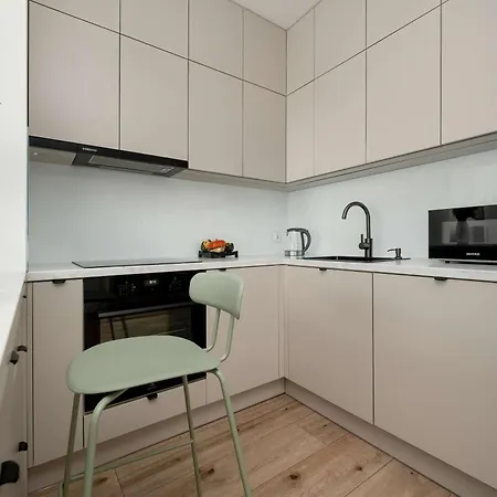 Beige In With Parking And Balcony By Renters Apartment *